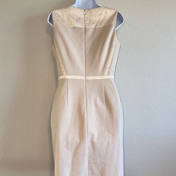 Antonio Melani Cream Sleeveless Dress - Picture 2 of 11